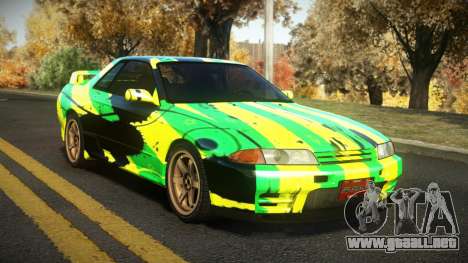 Nissan Skyline R32 Leca S14 para GTA 4