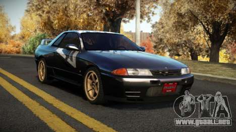 Nissan Skyline R32 Leca S10 para GTA 4