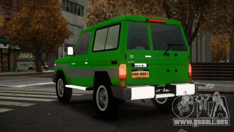 Toyota Land Cruiser Nufrux para GTA 4
