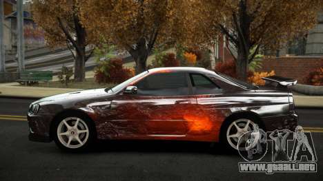 Nissan Skyline R34 Nalyntiny S1 para GTA 4