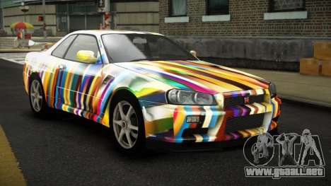 Nissan Skyline R34 Nalyntiny S12 para GTA 4