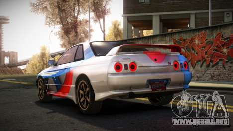 Nissan Skyline R32 Leca S3 para GTA 4