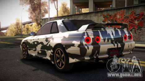 Nissan Skyline R32 Leca S12 para GTA 4