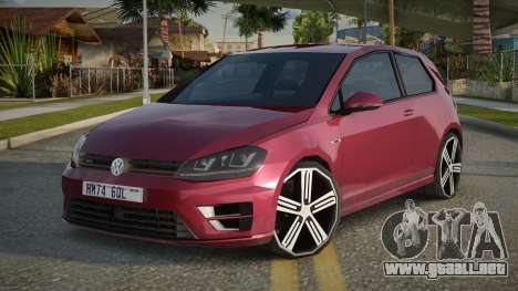 Volkswagen Golf Briley para GTA San Andreas