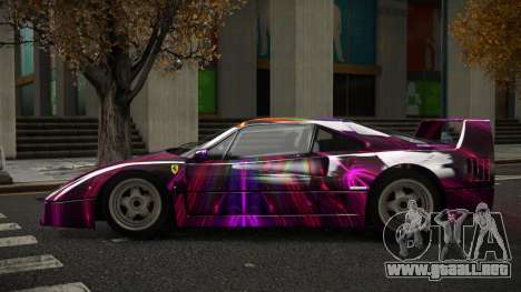 Ferrari F40 Libasan S14 para GTA 4