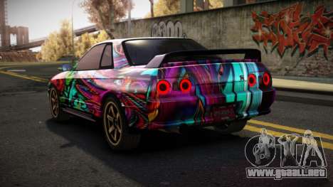 Nissan Skyline R32 Leca S13 para GTA 4