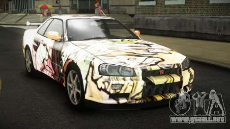Nissan Skyline R34 Nalyntiny S2 para GTA 4