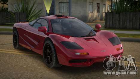 Mclaren F1 Corixa para GTA San Andreas