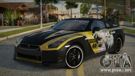 Nissan GTR R35 Aules para GTA San Andreas