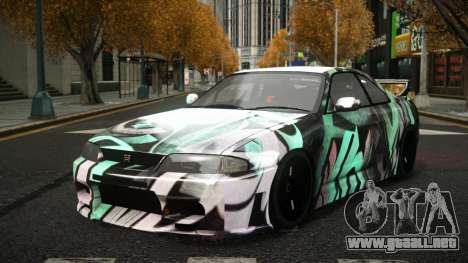 Nissan Skyline R33 Akayen S2 para GTA 4