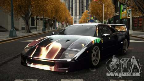 Ferrari F40 Libasan S11 para GTA 4