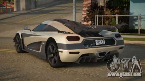 Koenigsegg One Amcase para GTA San Andreas