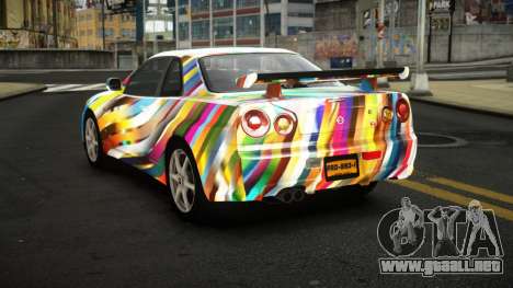 Nissan Skyline R34 Nalyntiny S12 para GTA 4