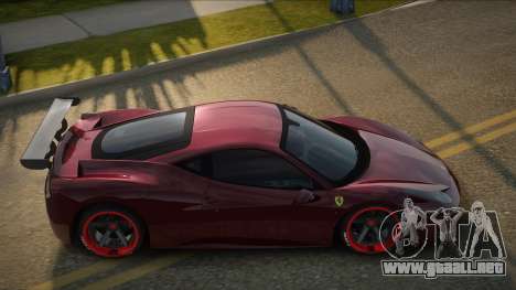 Ferrari 458 Ellarey para GTA San Andreas