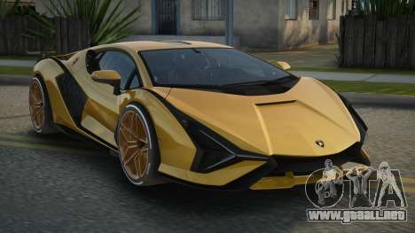 2020 Lamborghini Sian FKP 37 para GTA San Andreas