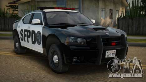 Dodge Charger SRT SFPD para GTA San Andreas