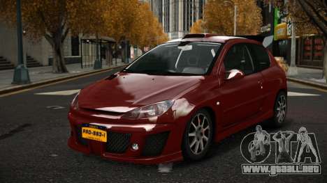 Peugeot 206 Gonruseq para GTA 4