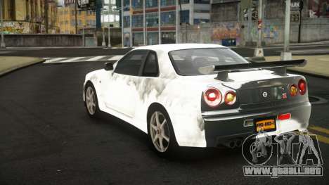 Nissan Skyline R34 Nalyntiny S4 para GTA 4