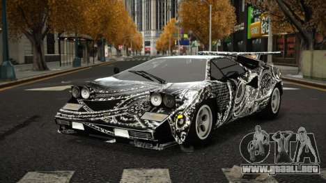 Lamborghini Countach Ellain S11 para GTA 4