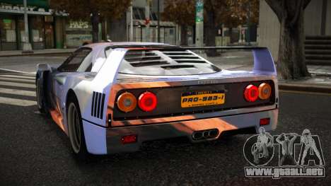 Ferrari F40 Libasan S7 para GTA 4