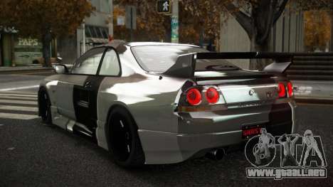 Nissan Skyline R33 Akayen S6 para GTA 4