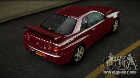 Nissan Skyline R34 Nalyntiny para GTA 4