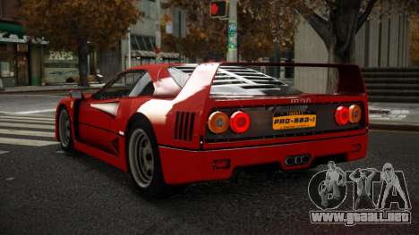 Ferrari F40 Libasan para GTA 4