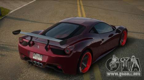 Ferrari 458 Ellarey para GTA San Andreas