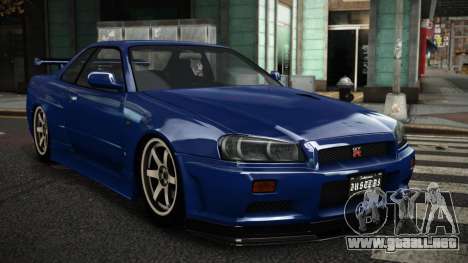 Nissan Skyline R34 Pogyib para GTA 4