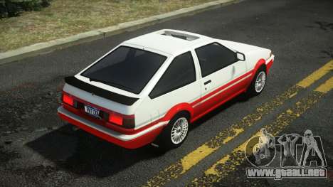 Toyota AE86 Fibe para GTA 4