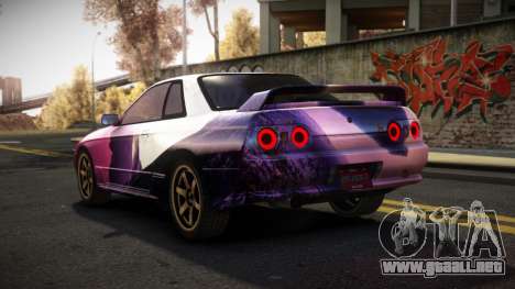 Nissan Skyline R32 Leca S4 para GTA 4
