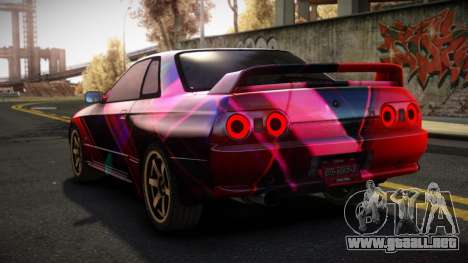 Nissan Skyline R32 Leca S6 para GTA 4