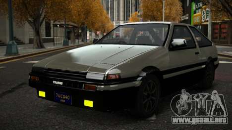 Toyota AE86 Liqraq para GTA 4