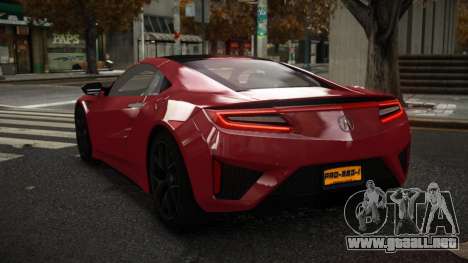 Acura NSX Ganstelos para GTA 4