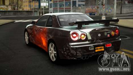 Nissan Skyline R34 Nalyntiny S1 para GTA 4