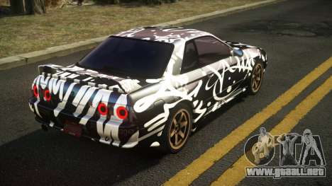 Nissan Skyline R32 Leca S9 para GTA 4