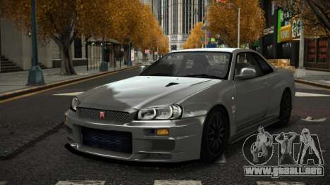 Nissan Skyline R34 Vepej para GTA 4