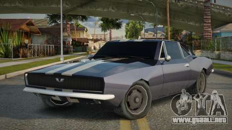 Chevrolet Camaro SS Lilan para GTA San Andreas