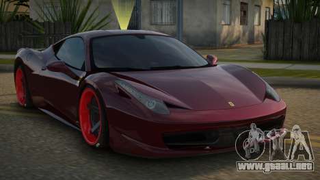 Ferrari 458 Ellarey para GTA San Andreas