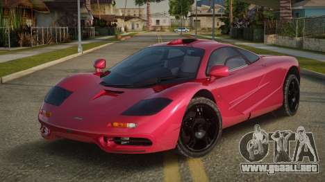 Mclaren F1 Corixa para GTA San Andreas