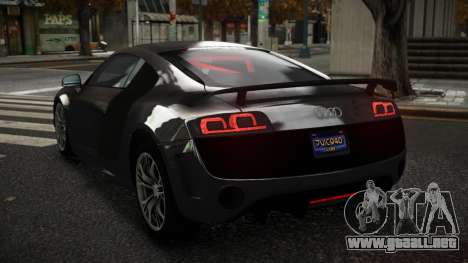 Audi R8 Barnik para GTA 4