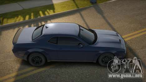 Dodge Challenger SRT Super Stock para GTA San Andreas