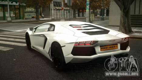 Lamborghini Aventador Raturi para GTA 4