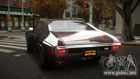 Chevrolet Chevelle Liluden S13 para GTA 4