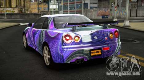 Nissan Skyline R34 Nalyntiny S11 para GTA 4
