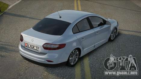 Renault Fluence Geloora para GTA San Andreas