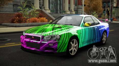 Nissan Skyline R34 Nalyntiny S9 para GTA 4
