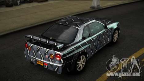 Nissan Skyline R34 Nalyntiny S7 para GTA 4