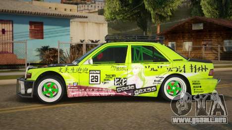 Mercedes-Benz 190E Masetirick para GTA San Andreas