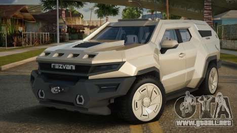 Rezvani Vengeance para GTA San Andreas